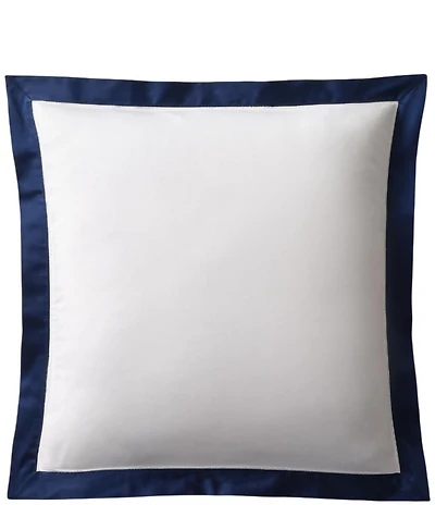 Ralph Lauren Organic Cotton Sateen Border Euro Sham