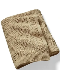Ralph Lauren Owen Textured Yarn Throw Blanket