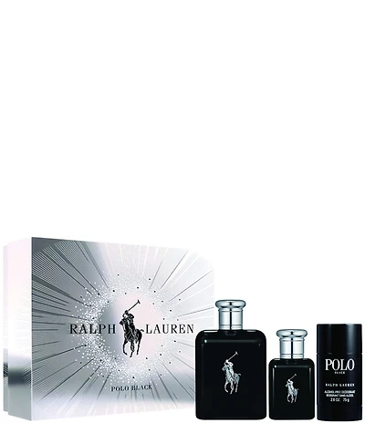 Ralph Lauren Polo Black Eau de Toilette 3-Piece Gift Set