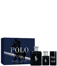 Ralph Lauren Polo Black Eau de Toilette 3-Piece Gift Set