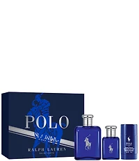 Ralph Lauren Polo Blue Eau de Toilette 3-Piece Gift Set