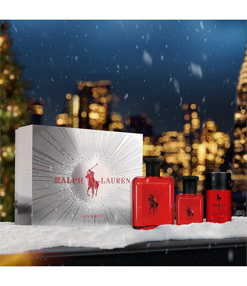 Ralph Lauren Red Eau de Toilette 3-Piece Gift Set