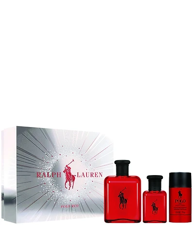 Ralph Lauren Red Eau de Toilette 3-Piece Gift Set
