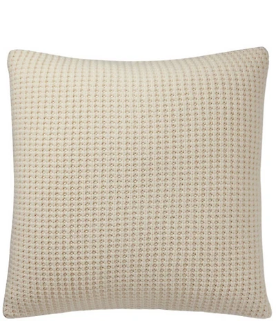 Ralph Lauren Reese Waffle Knit Decorative Throw Pillow