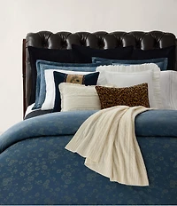 Ralph Lauren Rose Midnight Euro Sham