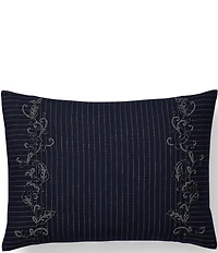 Ralph Lauren Rue Boheme Breton Sequined Embellishment Decorative Throw Pillow