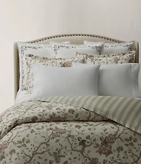 Ralph Lauren Rue Boheme Camila Embroidered Framed Euro Sham