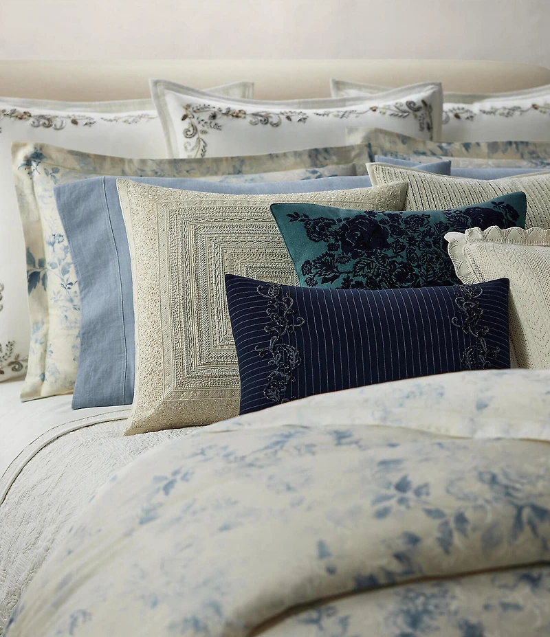 Ralph Lauren Rue Boheme Josette Floral Jacquard Sham