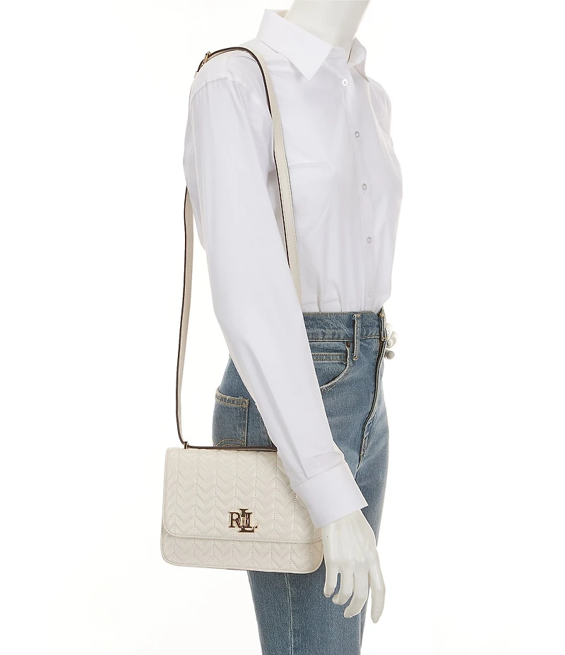 Lauren Ralph Lauren Sophee Medium Quilted Shoulder Bag