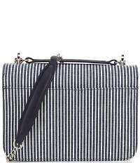 Lauren Ralph Lauren Sophee Medium Striped Canvas Shoulder Bag