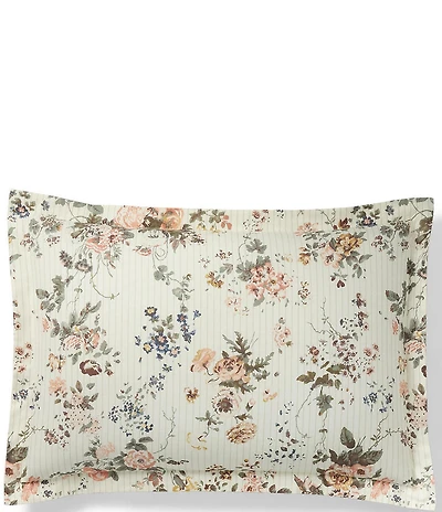 Ralph Lauren Thompson English Floral Cotton Percale Sham