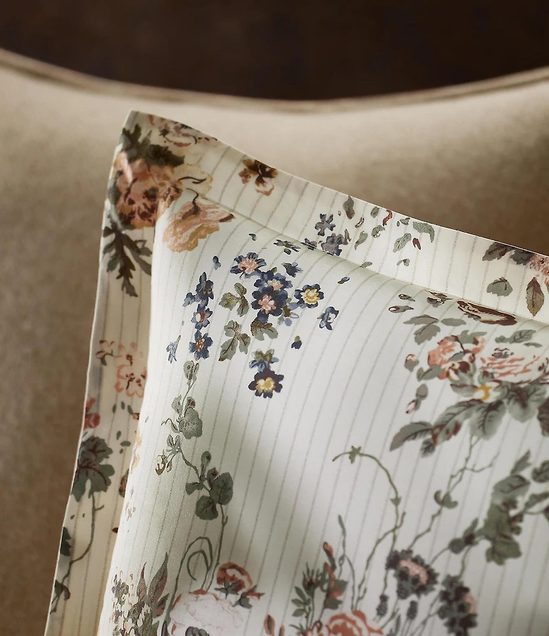Ralph Lauren Thompson English Floral Cotton Percale Sham