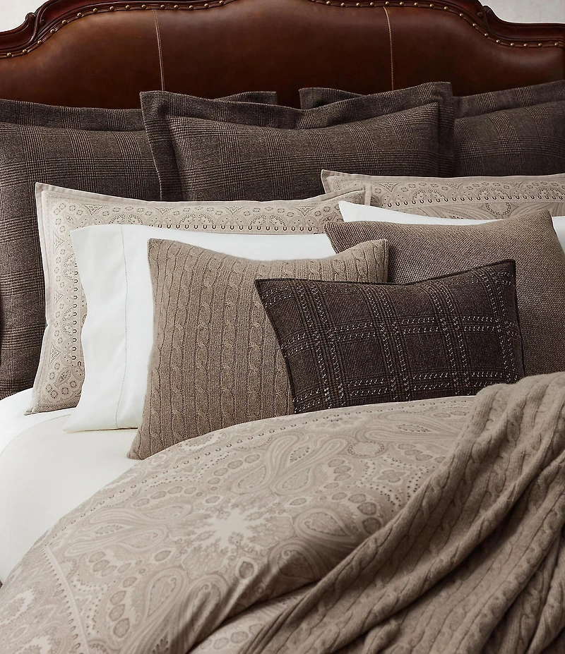 Ralph Lauren Valeria Plaid Euro Sham