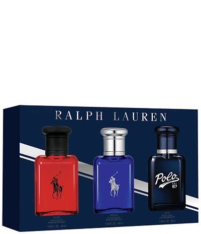Ralph Lauren World of Polo Men's 3-Piece Eau de Toilette Set