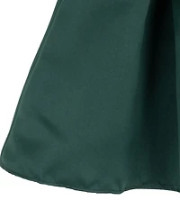 Rare Editions Baby Girls Bubble-Sleeve Triple-Bow-Detailed Satin Fit-And-Flare Dress