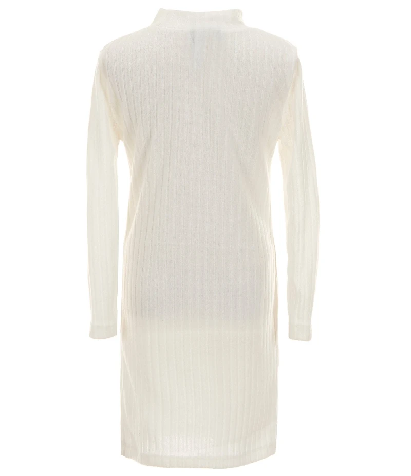 Rare Editions Big Girls Long Sleeve Fringe-Accented Jacket & Sleeveless Rib-Knit Shift Dress Set