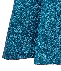 Rare Editions Big Girls Sleeveless Metallic Empire-Waist Dress