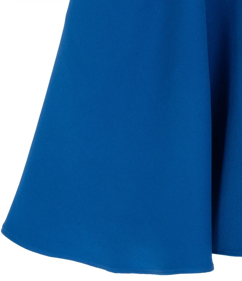 Rare Editions Big Girls Sleeveless Bow-Accented Fit-And-Flare Dress