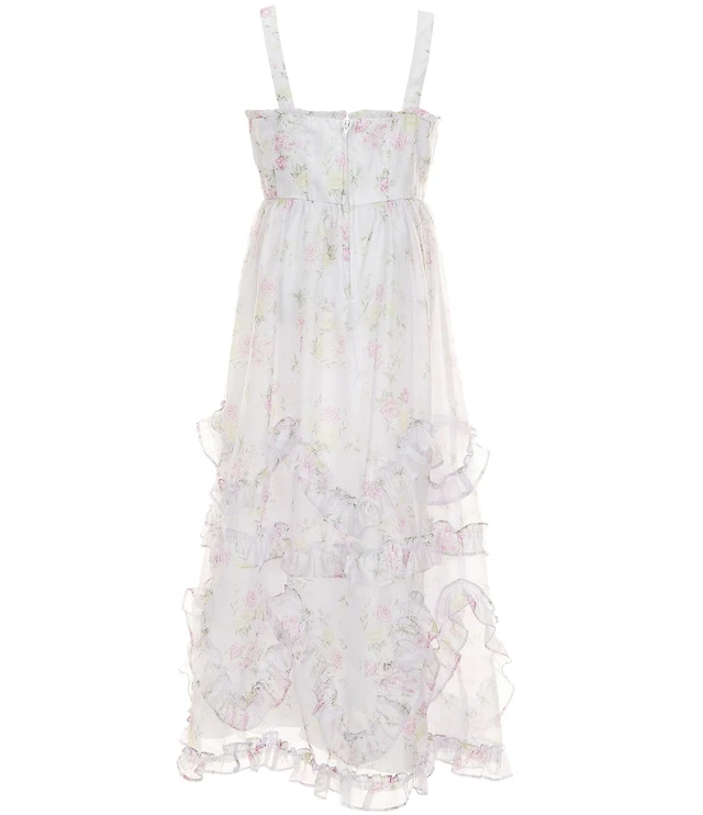 dime organza long cami dress Ellery Floral Dime Organza Maxi Dress