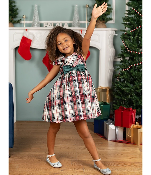 big girls dresses LUOGENLI Size 6 Sparkly Girls Dresses Ruffled Classical Puff Sleeve Waist Dress Gown Graduation Dresses For Girls Girls Dresses Size 12-14 Casual Green 16-17 Years Features a lace u Honey and Rosie Big Girls