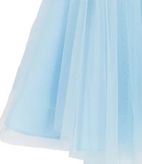 Rare Editions Little Girls Sequin-Embellished Soutache-Embroidered Mesh-Overlay-Skirted Dress