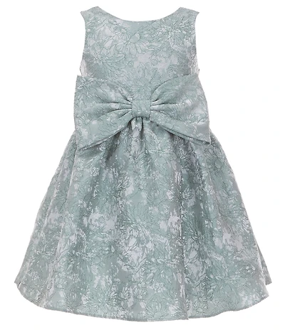 Rare Editions Little Girls Sleeveless Brocade-Bodice/Pleated-Skirted Dress