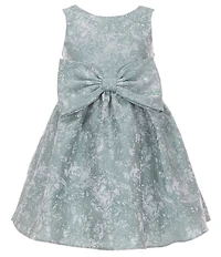 Rare Editions Little Girls Sleeveless Brocade-Bodice/Pleated-Skirted Dress
