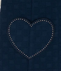 Rare Editions Little Girls Sleeveless Heart-Shaped-Pocket Double Knit Jumper & Long-Sleeve Heart-Printed Knit T-Shirt Set
