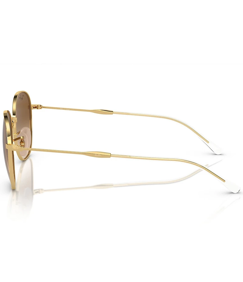 Ray-Ban Unisex Phantos 0RB3809 55mm Round Sunglasses
