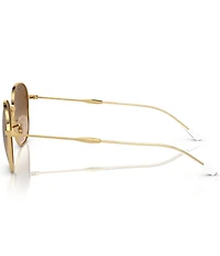 Ray-Ban Unisex Phantos 0RB3809 55mm Round Sunglasses