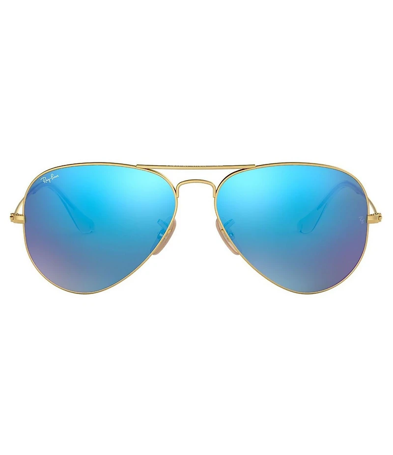 Ray-Ban Classic Mirrored Aviator 62mm Sunglasses