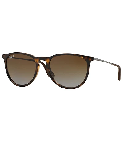 Ray-Ban Women's Erika Polarized Gradient Round Sunglasses