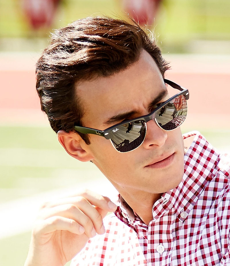 Ray-Ban Men's Iconic Clubmaster Sunglasses