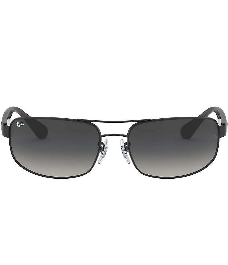 Ray-Ban Men's 0RB3445 61mm Rectangle Sunglasses