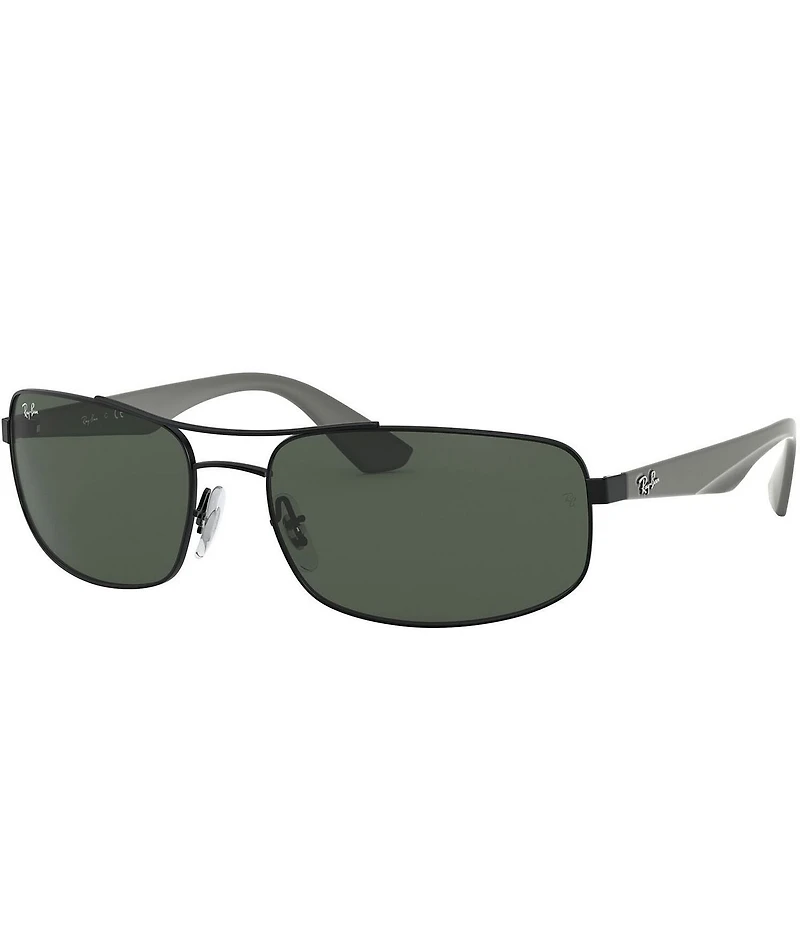 Ray-Ban Men's 0RB3527 61mm Rectangle Sunglasses