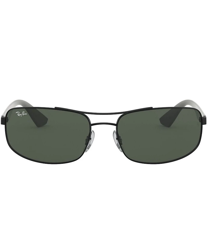 Ray-Ban Men's 0RB3527 61mm Rectangle Sunglasses