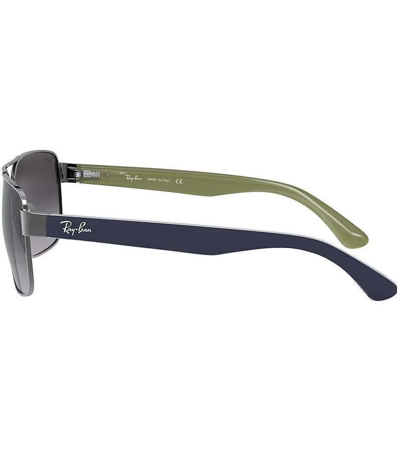 Ray-Ban Men's 0RB3530 58mm Rectangle Sunglasses