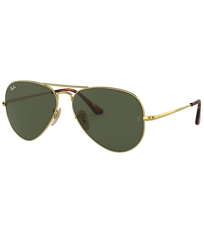 Ray-Ban Men's 0RB3689 58mm Aviator Sunglasses