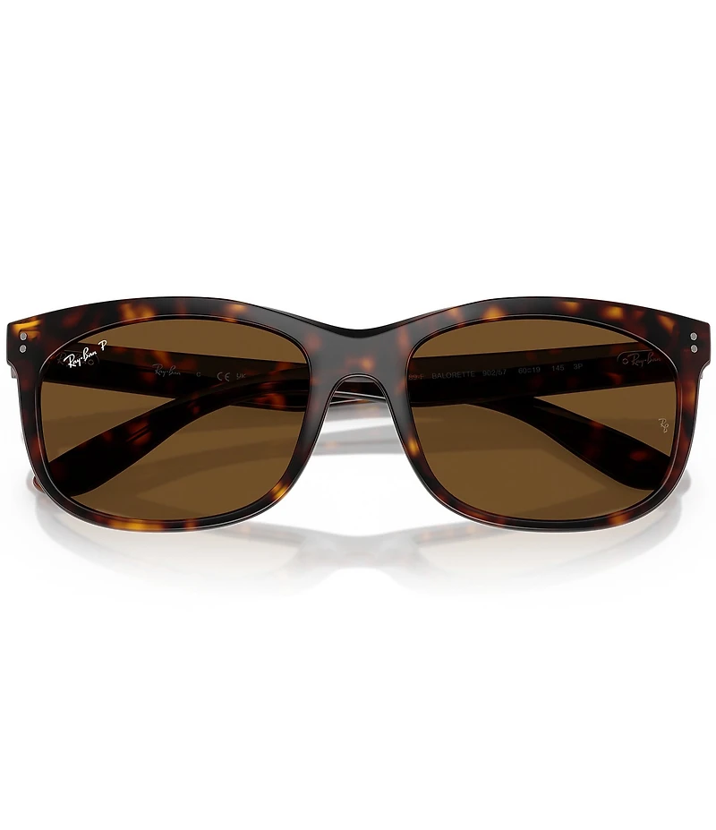 Ray-Ban Men's Balorette 60mm Polarized Pillow Sunglasses