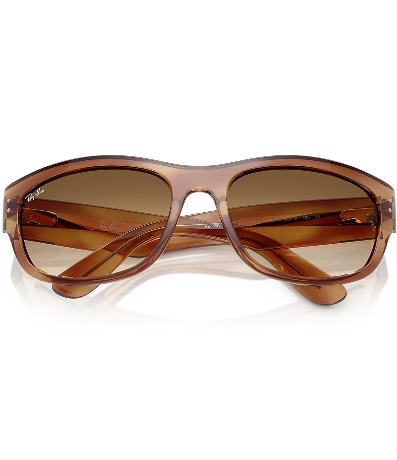 Ray-Ban Men's Mega Balorama 63mm Pillow Sunglasses