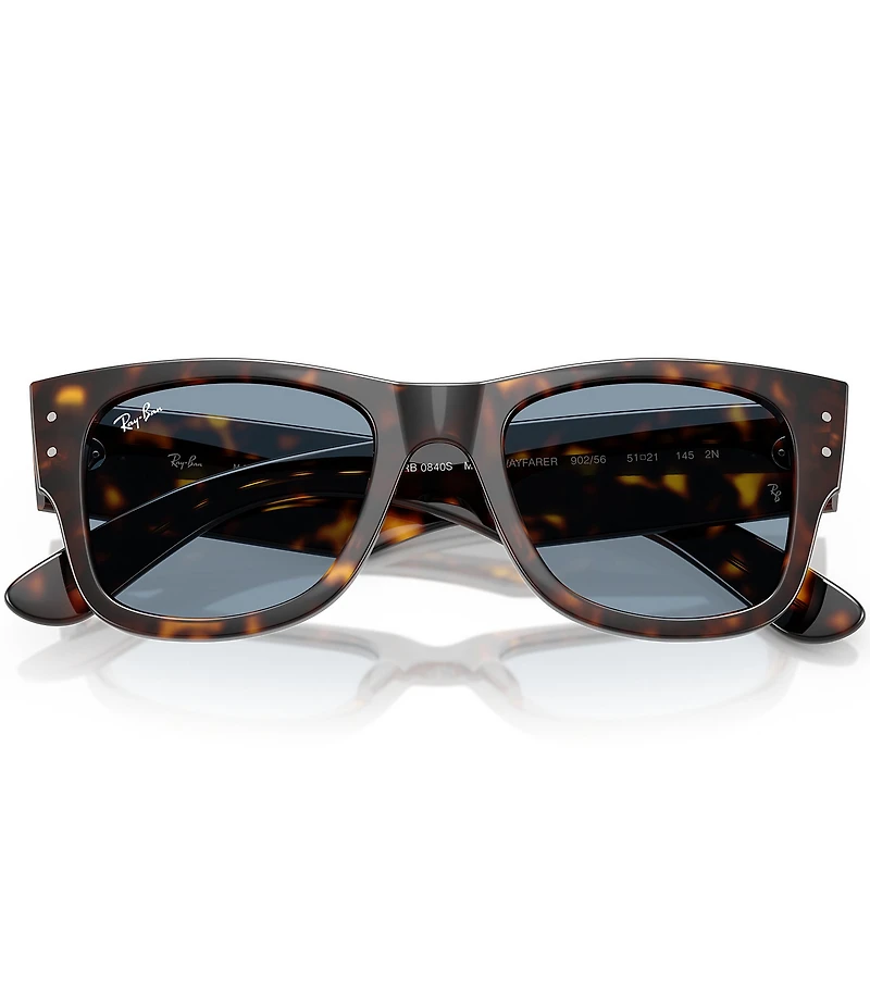 Ray-Ban Men's Mega Wayfarer 51mm Havana Square Sunglasses