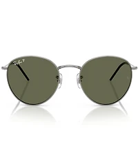 Ray-Ban Men's RB0103S 53mm Polarized Round Sunglasses