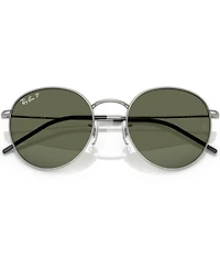 Ray-Ban Men's RB0103S 53mm Polarized Round Sunglasses