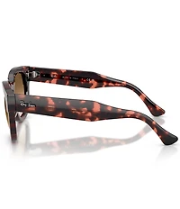 Ray-Ban Men's RB0298S Mega Hawkeye 53mm Square Sunglasses