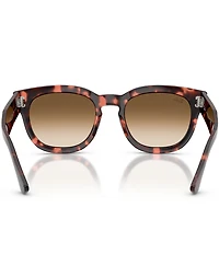 Ray-Ban Men's RB0298S Mega Hawkeye 53mm Square Sunglasses
