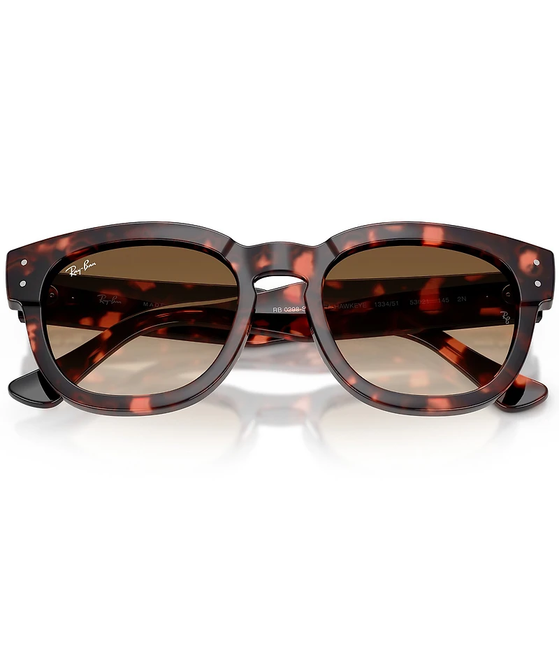 Ray-Ban Men's RB0298S Mega Hawkeye 53mm Square Sunglasses