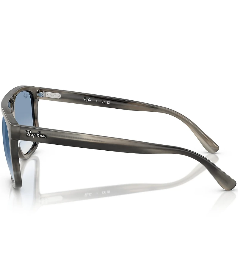 Ray-Ban Men's RB2213 58mm Havana Grey Square Sunglasses