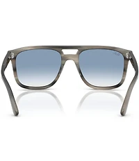 Ray-Ban Men's RB2213 58mm Havana Grey Square Sunglasses