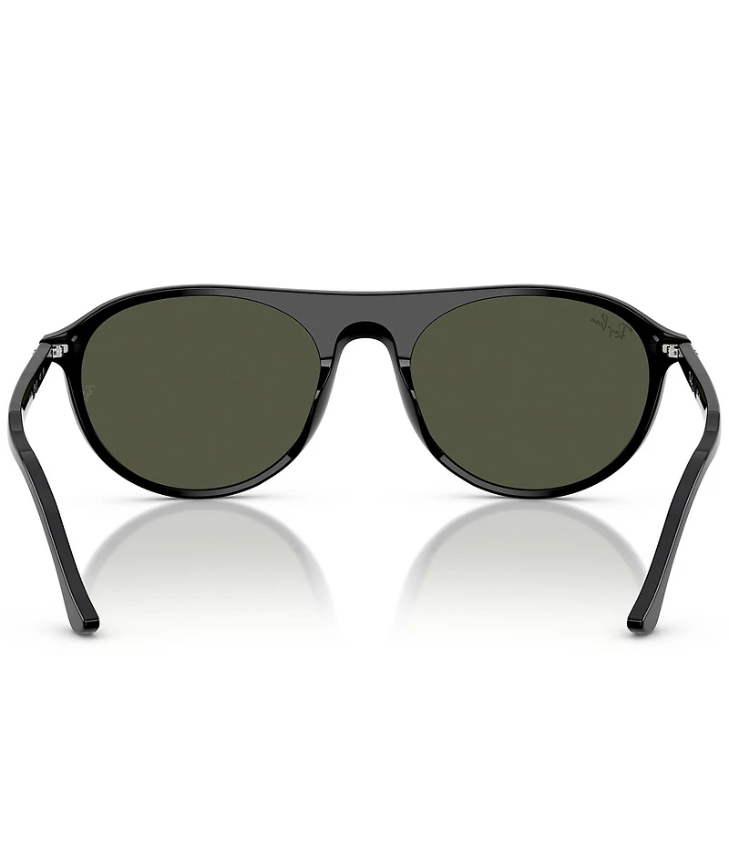 Ray-Ban Unisex RB2215 56mm Round Sunglasses