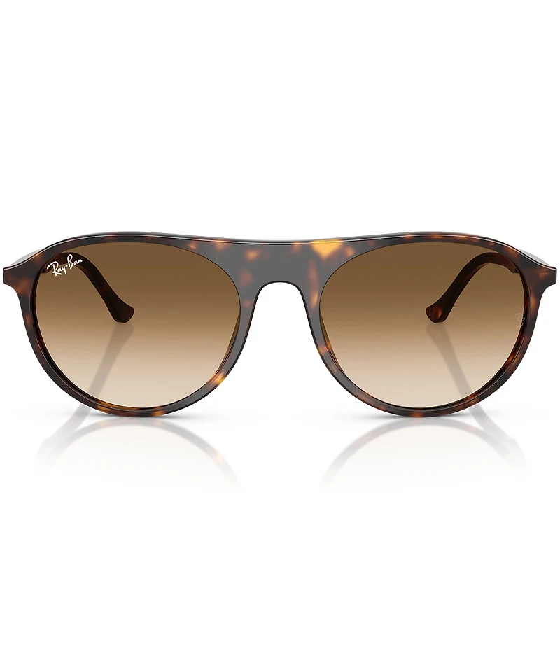 Ray-Ban Unisex RB2215 56mm Round Sunglasses